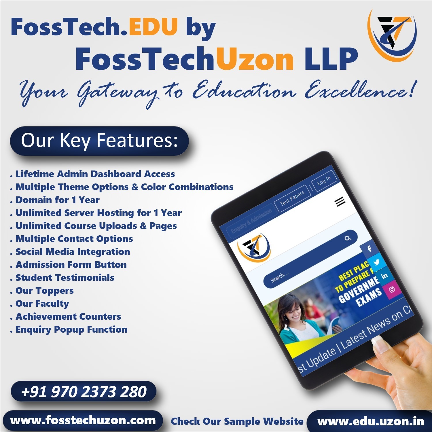 FossTech.EDU With FossTechUzon LLP